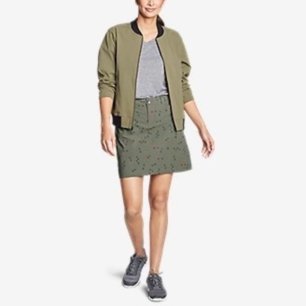 EDDIE BAUER Horizon Sprig Skort Size 10 EUC